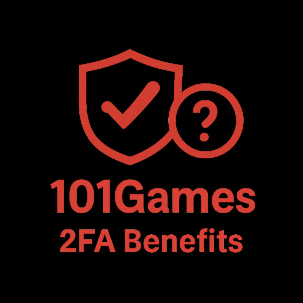 Icon illustrating 2FA benefits for 101Games.