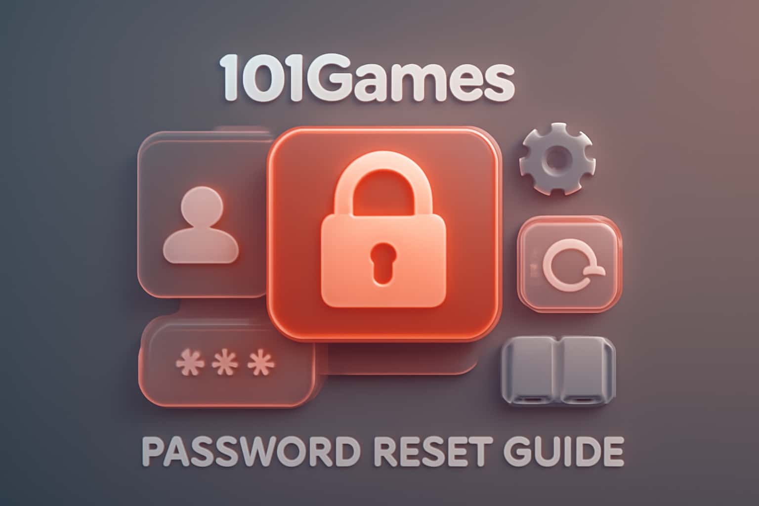 Visual representation of the 101Games Password Reset process.
