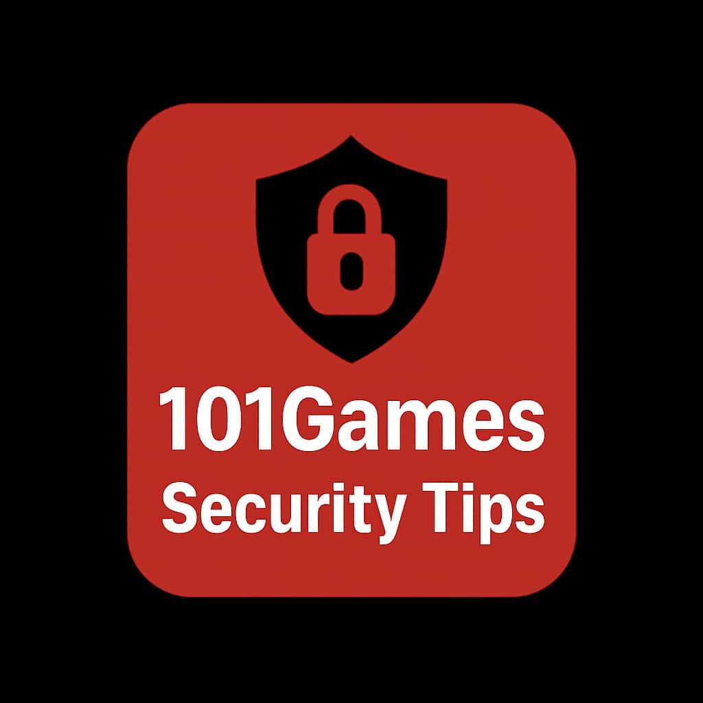 Badge representing 101Games Security Tips.