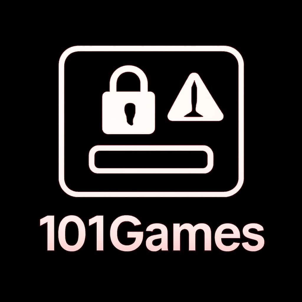 Icon representing Common 101Games Login Issues.