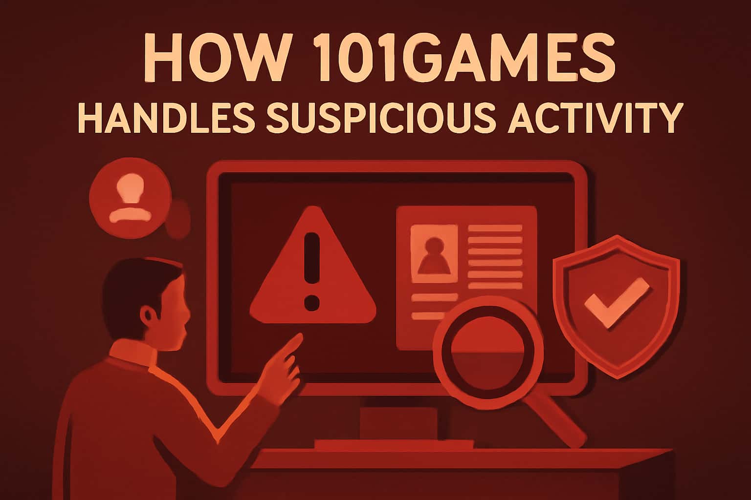 An educational representation of security measures implemented by 101Games.