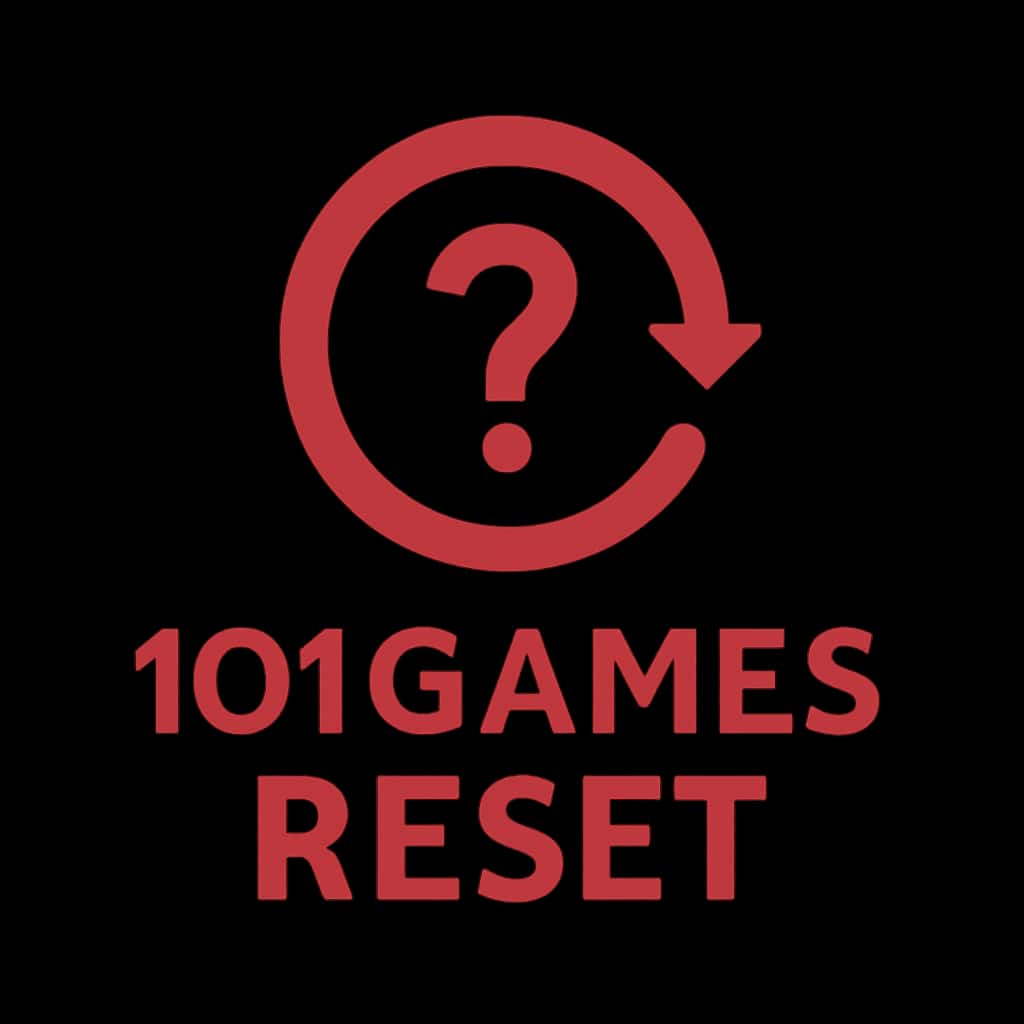 Icon illustrating the concept of account resetting for 101Games.